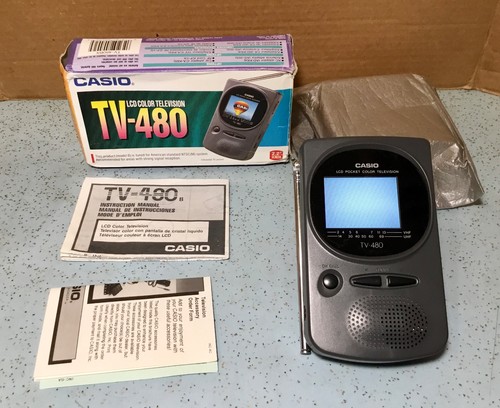 Casio 480 1993 - tv, lcd