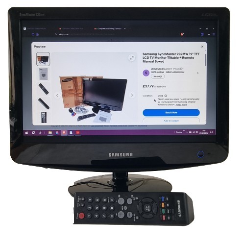 Samsung syncmaster 932mw - samsung, 19"