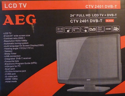 Aeg lcd ctv - ctv, 24"